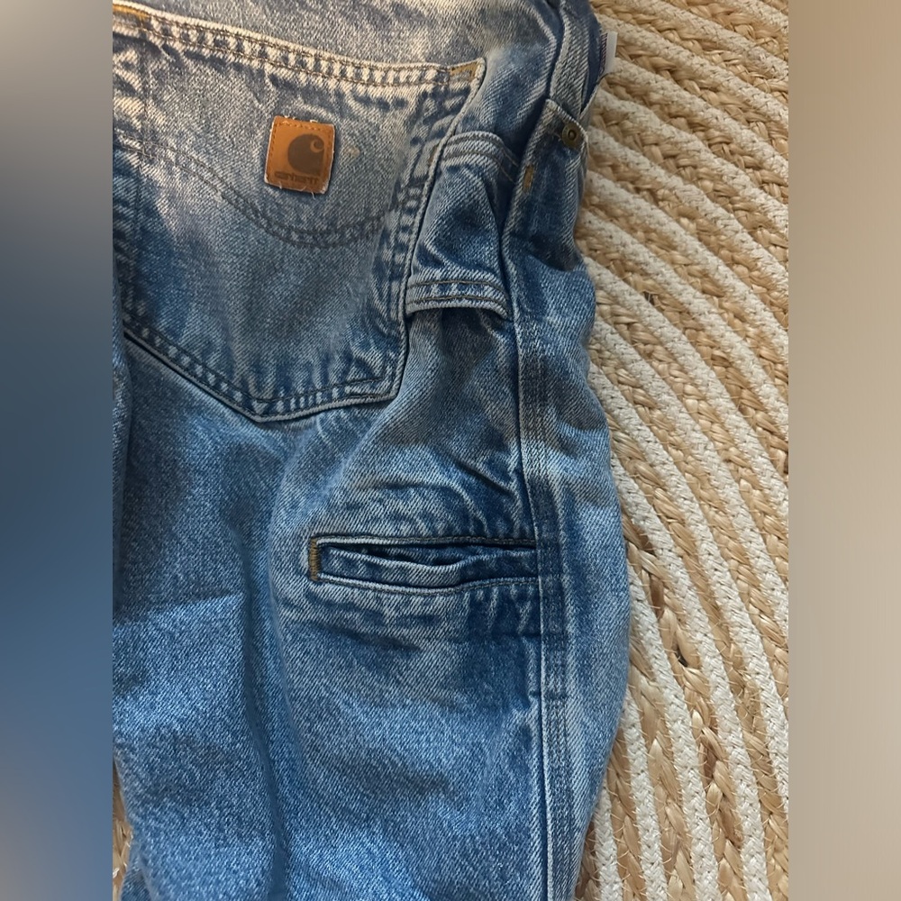 Carhartt relaxed straight fit utility jeans